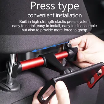 Lazy Holder Telescopic Phone Car Seat Tablet PC IPAD Stand Holder Flexible Tablets Mount Back Bracket Adjustable Accessories
Lazy Holder Telescopic Phone Car Seat Tablet PC IPAD Stand Holder Flexible Tablets Mount Back Bracket Adjustable Accessories