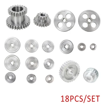 2020 18Pcs/Set CJ0618 Metal Gears Mini Lathe Gear Metal Cutting Machine Tool Gea A4V3 Machinery Gear Cutting Machine Accessories
2020 18Pcs/Set CJ0618 Metal Gears Mini Lathe Gear Metal Cutting Machine Tool Gea A4V3 Machinery Gear Cutting Machine Accessories