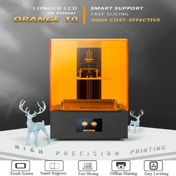 Orange 10 LCD 3D Printer Affordable SLA 3D Printer Metal Body Matrixs LED Design Fast Cooling High Precision Resin Printer 
Orange 10 LCD 3D Printer Affordable SLA 3D Printer Metal Body Matrixs LED Design Fast Cooling High Precision Resin Printer