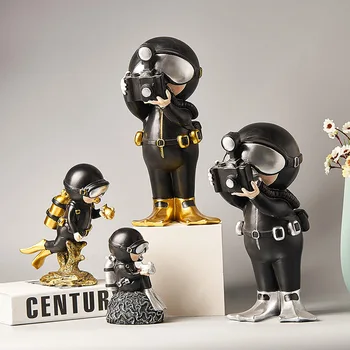 Cute cartoon personality diver resinresin figure toys Action Figure Toys Desktop Decor christmas gift 
Cute cartoon personality diver resinresin figure toys Action Figure Toys Desktop Decor christmas gift