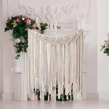 Nordic Decorative Hand-woven Tapestry Home Wedding Wall Ornaments Bohemian Style Wall Hanging Decorations
Nordic Decorative Hand-woven Tapestry Home Wedding Wall Ornaments Bohemian Style Wall Hanging Decorations