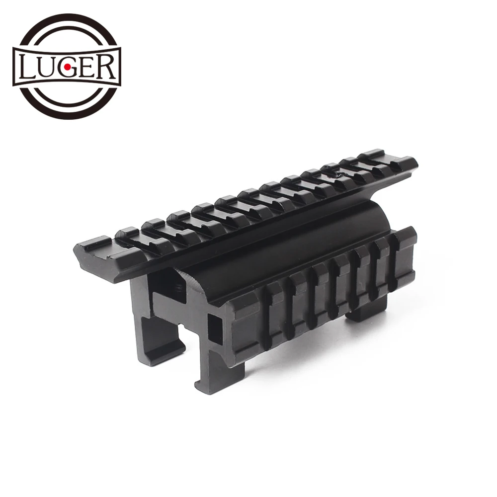 LUGER AK 47 Receiver Top Cover Scope Mount Weaver Picatinny Rail Mount Tactical Hunting Rifle Air Gun Accessories
LUGER AK 47 Receiver Top Cover Scope Mount Weaver Picatinny Rail Mount Tactical Hunting Rifle Air Gun Accessories