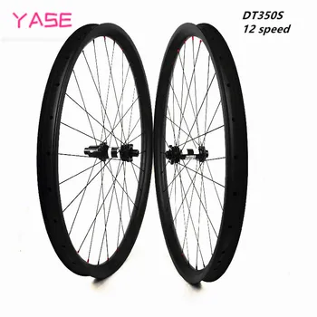 New 12 speed mtb wheelset 29er Straight Pull 33.5x25mm tubeless asymmetry DT 350S thru axle boost 110x5 148x12 carbon disc wheel
New 12 speed mtb wheelset 29er Straight Pull 33.5x25mm tubeless asymmetry DT 350S thru axle boost 110x5 148x12 carbon disc wheel