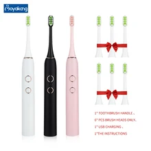 Boyakang Sonic Electric Toothbrush 4 Cleaning Modes IPX7 Waterproof USB Charger Dupont Bristles Smart Timing Adult Gift
Boyakang Sonic Electric Toothbrush 4 Cleaning Modes IPX7 Waterproof USB Charger Dupont Bristles Smart Timing Adult Gift