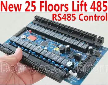 Newest 25 Floors Lift Access Controller Panel,Elevator PCB Board with RS485 1200Meters Communication Distance PC software kit
Newest 25 Floors Lift Access Controller Panel,Elevator PCB Board with RS485 1200Meters Communication Distance PC software kit