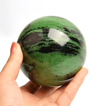 1pc 60mm Crystal Ball Natural Polished Epidote Quartz Spheres Use For Decorative 
1pc 60mm Crystal Ball Natural Polished Epidote Quartz Spheres Use For Decorative