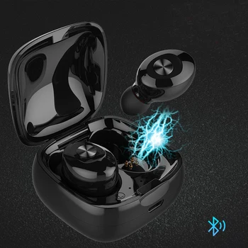 XG12 TWS Bluetooth 5.0 Earphone Stereo Wireless Earbus HIFI Sound Sport Earphones Handsfree Gaming Headset with Mic for Phone 
XG12 TWS Bluetooth 5.0 Earphone Stereo Wireless Earbus HIFI Sound Sport Earphones Handsfree Gaming Headset with Mic for Phone