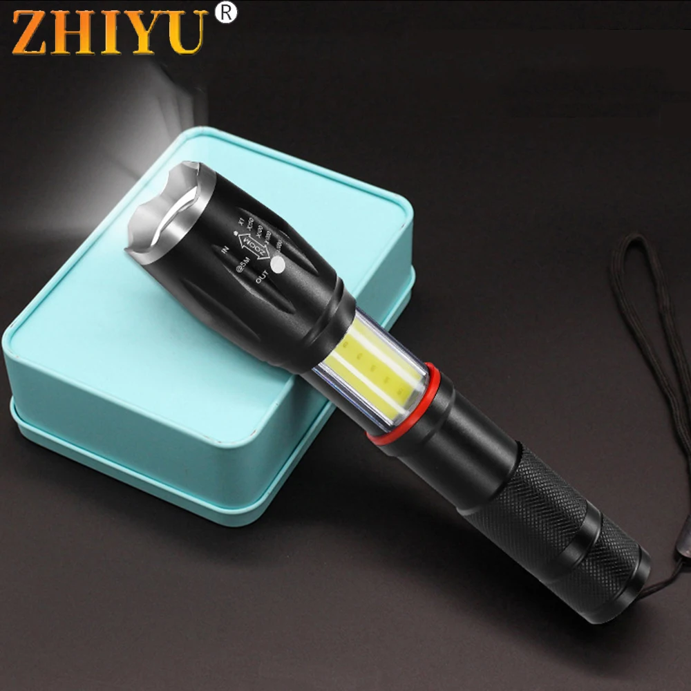 Six Modes Led Flashlight Super bright T6+COB Telescopic Zoom Safety Hammer Mini Wild Camping Magnet Emergency Torch Outdoor
Six Modes Led Flashlight Super bright T6+COB Telescopic Zoom Safety Hammer Mini Wild Camping Magnet Emergency Torch Outdoor