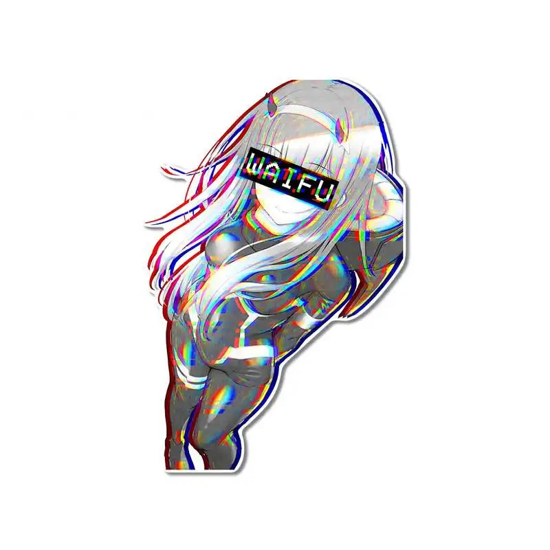 1 PCS for Zero Two Waifu DARLING In The FRANXX Car Stickers Windows Scratch-proof Cartoon Vinyl Car Wrap Decal 13cm X 8.8cm
1 PCS for Zero Two Waifu DARLING In The FRANXX Car Stickers Windows Scratch-proof Cartoon Vinyl Car Wrap Decal 13cm X 8.8cm