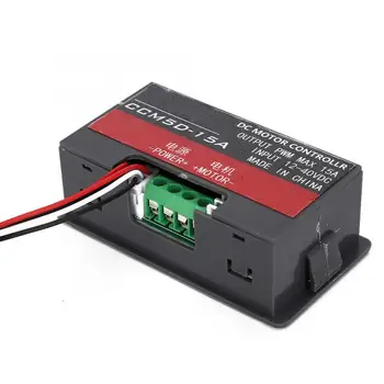 PWM Motor Speed Switch Controller 3-Digit Digital Tube Display for DC Brush Motor 15A 12-40V Motor Speed Controller
PWM Motor Speed Switch Controller 3-Digit Digital Tube Display for DC Brush Motor 15A 12-40V Motor Speed Controller