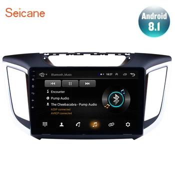 Seicane 2DIN 10.1" Android 8.1 for 2014 2015 Hyundai IX25 CRETA Car Radio GPS Navi Stereo Unit Player Support TPMS SWC DVR 3G
Seicane 2DIN 10.1" Android 8.1 for 2014 2015 Hyundai IX25 CRETA Car Radio GPS Navi Stereo Unit Player Support TPMS SWC DVR 3G