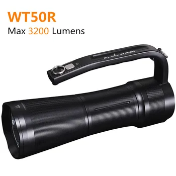 FENIX WT50R Multipurpose Handheld Searchlight max 3200 lumen throw 425 meter torch 5200mAh rechargeable battery pack Flashlight
FENIX WT50R Multipurpose Handheld Searchlight max 3200 lumen throw 425 meter torch 5200mAh rechargeable battery pack Flashlight