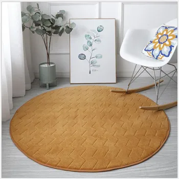 Thick Round Coral Velvet Carpet Living Bedroom Computer Chair Hanging Basket Mat Carpet Yoga Mat Children's Room Rugs Customize
Thick Round Coral Velvet Carpet Living Bedroom Computer Chair Hanging Basket Mat Carpet Yoga Mat Children's Room Rugs Customize