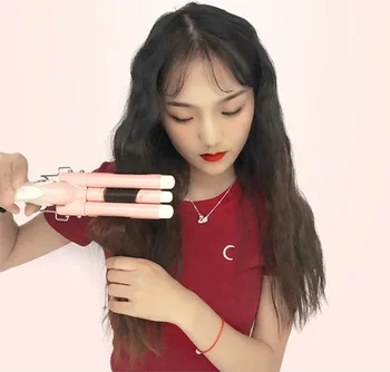 Egg roll head curling stick water ripple wave corn iron splint electric curler wool roll large roll hair curlers deepwave hair
Egg roll head curling stick water ripple wave corn iron splint electric curler wool roll large roll hair curlers deepwave hair