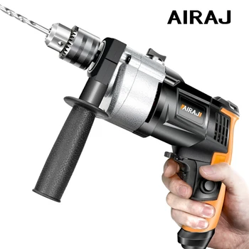 AIRAJ 710W Electric Hammer Impact Drill Household Electric Screwdriver Tool 220V Adjustable Electric Repair Tool with Components
AIRAJ 710W Electric Hammer Impact Drill Household Electric Screwdriver Tool 220V Adjustable Electric Repair Tool with Components