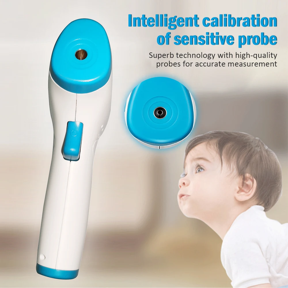 Medical Baby Thermometer Infrared Digital LCD Body Measurement Forehead Ear Non-Contact Adult Body Fever IR Children Termometro
Medical Baby Thermometer Infrared Digital LCD Body Measurement Forehead Ear Non-Contact Adult Body Fever IR Children Termometro