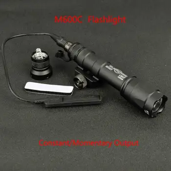 Tactical Airsoft SF M600C Weapon lights Scout light LED Tactical Rifle Flashlight M600 Series With Remote Pressure Switch
Tactical Airsoft SF M600C Weapon lights Scout light LED Tactical Rifle Flashlight M600 Series With Remote Pressure Switch