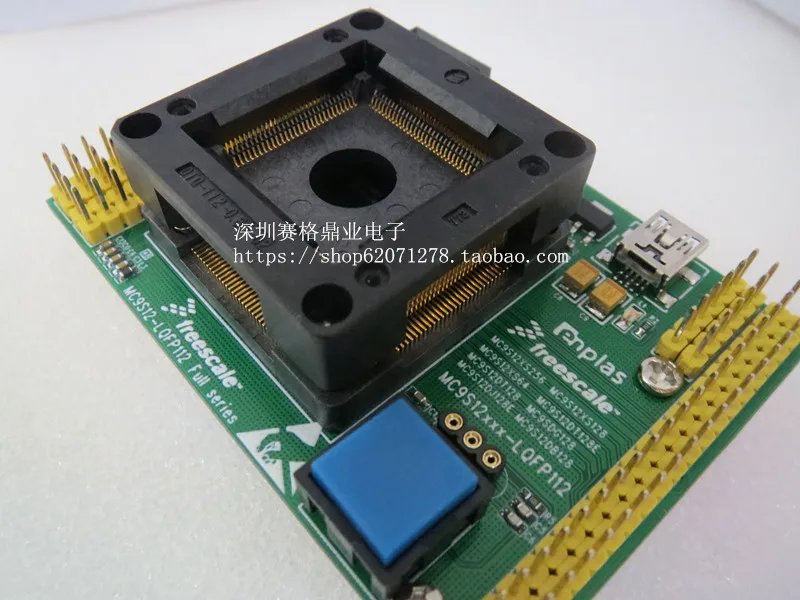 Original YAMAICHI IC Test Seat MC9S12DJ128 MC9S12DB128 Burning Programme LQFP1128 Socket Adapter
Original YAMAICHI IC Test Seat MC9S12DJ128 MC9S12DB128 Burning Programme LQFP1128 Socket Adapter