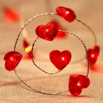 Expressing Love String Lights 40 LEDs Patriotism Red Heart Fairy Lights Battery-Powered With Remote For Independen Valentine-a1
Expressing Love String Lights 40 LEDs Patriotism Red Heart Fairy Lights Battery-Powered With Remote For Independen Valentine-a1