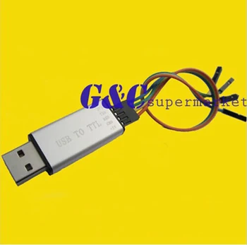 5PCS USB2.0 to TTL UART 5PIN Module Serial Cverter CP2102 + Metal case diy electronics
5PCS USB2.0 to TTL UART 5PIN Module Serial Cverter CP2102 + Metal case diy electronics