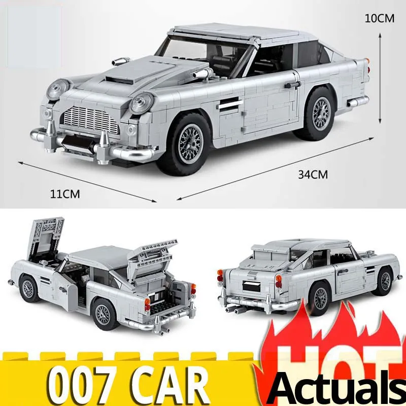 Technic 21046 Aston 007 Car Model legoinglys 10262 Set Building Blocks Bricks Educational Toys for Children boy birthday Gift
Technic 21046 Aston 007 Car Model legoinglys 10262 Set Building Blocks Bricks Educational Toys for Children boy birthday Gift