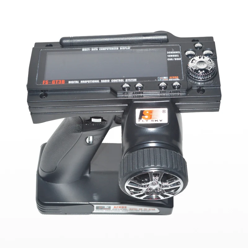 Flysky FS-GT3B FS GT3B 3CH Gun RC System Transmitter 2.4G Radio Control with FS-GR3E Receiver For RC Car Boat with LED Screen
Flysky FS-GT3B FS GT3B 3CH Gun RC System Transmitter 2.4G Radio Control with FS-GR3E Receiver For RC Car Boat with LED Screen