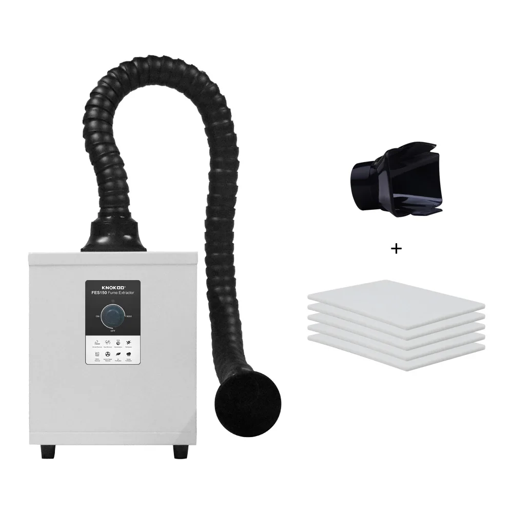 Smoke purifier 150W Laser Smoke Absorber Solder Pure Air Fume Extractor Welding Smoke Purifier Machine Nail Salon Dust Extractor
Smoke purifier 150W Laser Smoke Absorber Solder Pure Air Fume Extractor Welding Smoke Purifier Machine Nail Salon Dust Extractor