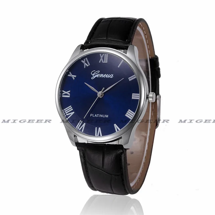 New Style Watch MEN'S Leather Belt Steel Belt Mesh Belt Quartz Watch migeer Geneva Hot Selling
New Style Watch MEN'S Leather Belt Steel Belt Mesh Belt Quartz Watch migeer Geneva Hot Selling