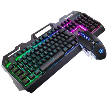 Gaming Keyboard Mouse Set Office Work PC Mechanical LED Backlight Durable USB Wired Luminous Computer Game Universal Portable
Gaming Keyboard Mouse Set Office Work PC Mechanical LED Backlight Durable USB Wired Luminous Computer Game Universal Portable