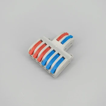 10pcs SPL-62 Universal compact wire wiring connector conductor terminal block with lever
10pcs SPL-62 Universal compact wire wiring connector conductor terminal block with lever