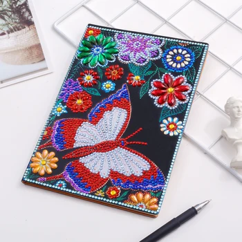Diamond Painting Notebook Special Shape Flower Mandala Butterfly Animal Cross Stitch Embroidery Round Beads A5 50 Pages HM012
Diamond Painting Notebook Special Shape Flower Mandala Butterfly Animal Cross Stitch Embroidery Round Beads A5 50 Pages HM012