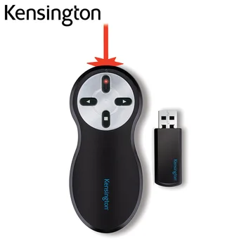 Kensington Original Wireless Presenter with Red Laser Pointer for PPT for Keynote Presentation for Projector K33374
Kensington Original Wireless Presenter with Red Laser Pointer for PPT for Keynote Presentation for Projector K33374