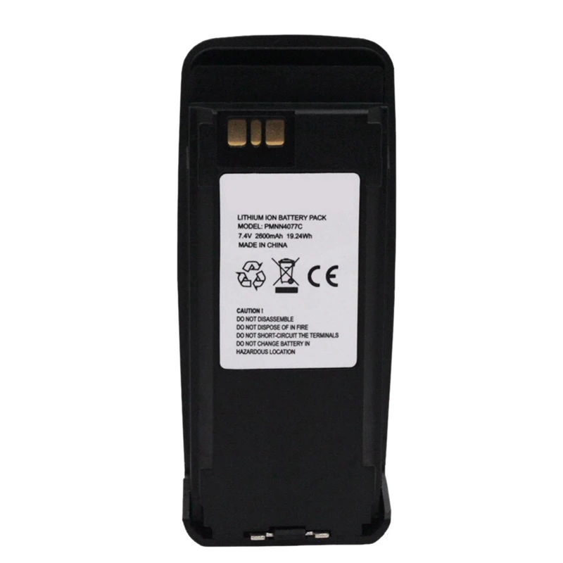 Pmnn4065 Pmnn4066 Pmnn4077 2600Mah Li-Ion Battery For Motorola 1 Dp3600 P8268 Dgp8050 Dgp5050 Dep550 Dep570 Dgp4150 Dgp6150 Dp34
Pmnn4065 Pmnn4066 Pmnn4077 2600Mah Li-Ion Battery For Motorola 1 Dp3600 P8268 Dgp8050 Dgp5050 Dep550 Dep570 Dgp4150 Dgp6150 Dp34