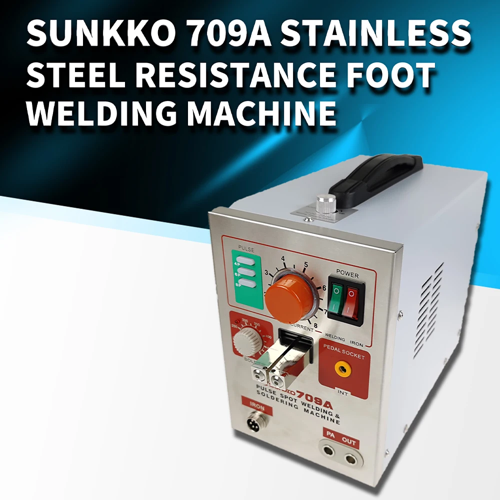 Small Lithium Battery Spot Welding Machine Power Pack Welding Electric 70B Welding Pen Butt Welding Machine SUNKKO 709A
Small Lithium Battery Spot Welding Machine Power Pack Welding Electric 70B Welding Pen Butt Welding Machine SUNKKO 709A