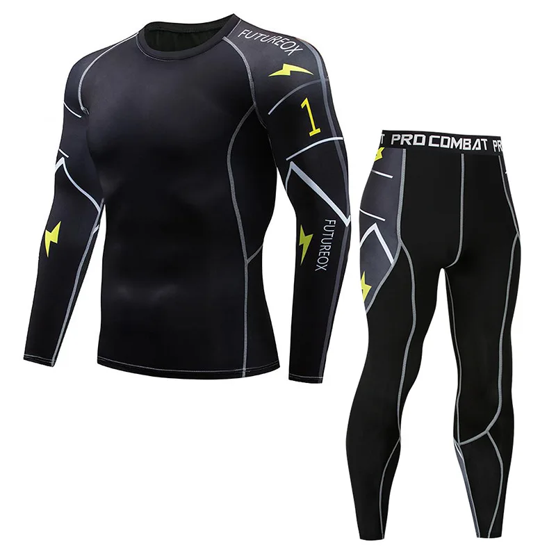 Men's Compression Sportswear Suits Gym Tights Training Clothes Workout Jogging Sports Set Running Rashguard Tracksuit For Men
Men's Compression Sportswear Suits Gym Tights Training Clothes Workout Jogging Sports Set Running Rashguard Tracksuit For Men