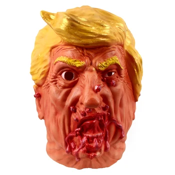 Patygr Zombie US President Donald Trump Mask Men's Scary Face Latex Mask Trump Head Mask Accessory
Patygr Zombie US President Donald Trump Mask Men's Scary Face Latex Mask Trump Head Mask Accessory
