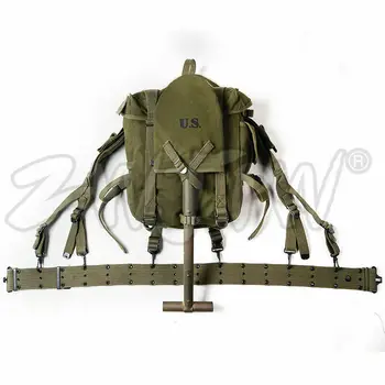 tomwang2012. WW2 US ARMY SOLDIER KOREAN WAR PACKAGE M1945 UPPER BAG WITH T-SPADE SET MILITARY WAR REENACTMENTS
tomwang2012. WW2 US ARMY SOLDIER KOREAN WAR PACKAGE M1945 UPPER BAG WITH T-SPADE SET MILITARY WAR REENACTMENTS