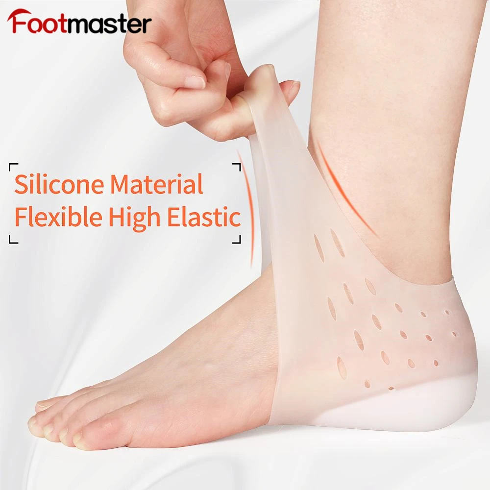 FootMaster Invisible Height Increase Socks Women Men Heel Pads Silicone Gel Lift Insoles Dress In Cracked Knee Pain
FootMaster Invisible Height Increase Socks Women Men Heel Pads Silicone Gel Lift Insoles Dress In Cracked Knee Pain
