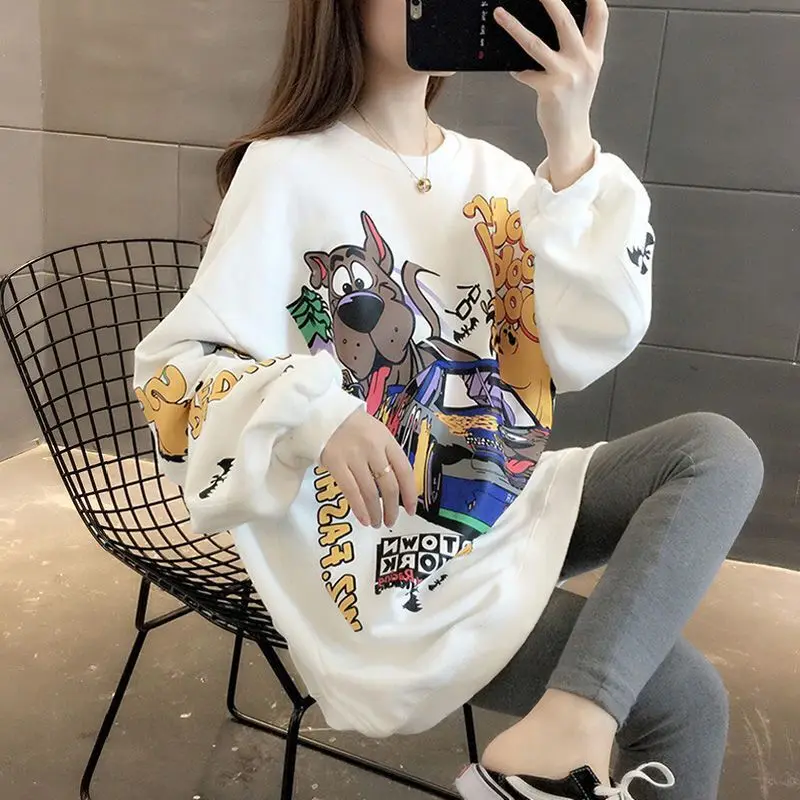 Women sweatshirt Full Sleeve Letter Print Hooded Pullover Loose Thickened Female Jumper Tracksuit Sweat Coat Casual Streetwear
Women sweatshirt Full Sleeve Letter Print Hooded Pullover Loose Thickened Female Jumper Tracksuit Sweat Coat Casual Streetwear