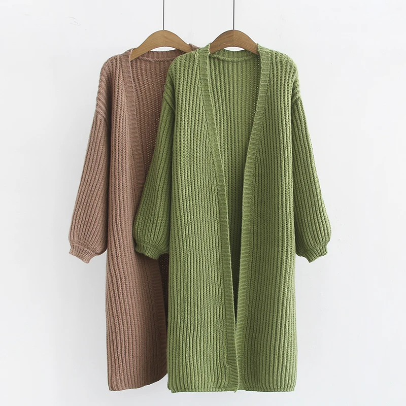 2019 Winter Women Oversize Knitting Long Cardigan Solid Loose Causal Elegant Knit Sweaters Chic Coat
2019 Winter Women Oversize Knitting Long Cardigan Solid Loose Causal Elegant Knit Sweaters Chic Coat