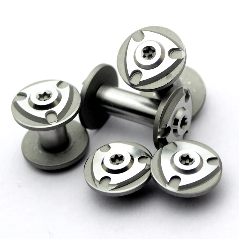 2sets M4-12mm DIY tool accessories knife handle screw Stainless steel T8 Torx knife handle nail to lock rivet
2sets M4-12mm DIY tool accessories knife handle screw Stainless steel T8 Torx knife handle nail to lock rivet