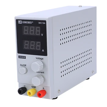 30V 10A LW-K3010D Switching Regulated DC Power Supply LCD Dual Digital Display EU Plug
30V 10A LW-K3010D Switching Regulated DC Power Supply LCD Dual Digital Display EU Plug