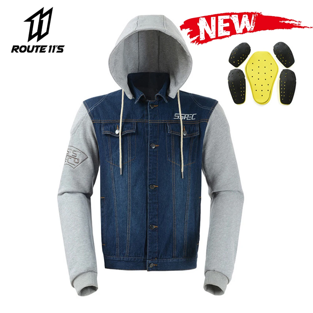 SSPEC Motorcycle Jacket Men Moto Jacket Denim Jacket Motocross Motorbiker Riding Jackets Body Armor Hoodies Moto Protection
SSPEC Motorcycle Jacket Men Moto Jacket Denim Jacket Motocross Motorbiker Riding Jackets Body Armor Hoodies Moto Protection