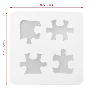 Puzzle DIY Silicone Mold Mould 3D For Resin Pendant Jewelry Cake Making Tool
Puzzle DIY Silicone Mold Mould 3D For Resin Pendant Jewelry Cake Making Tool