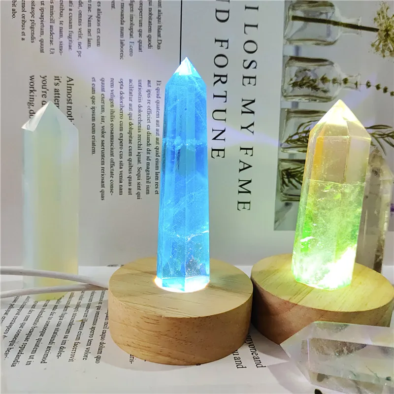 Натуральный кварцевый кристалл точечная лампа камень светодиодный настольный светильник Usb Кристальный светильник на деревянной базе для декора
Натуральный кварцевый кристалл точечная лампа камень светодиодный настольный светильник Usb Кристальный светильник на деревянной базе для декора