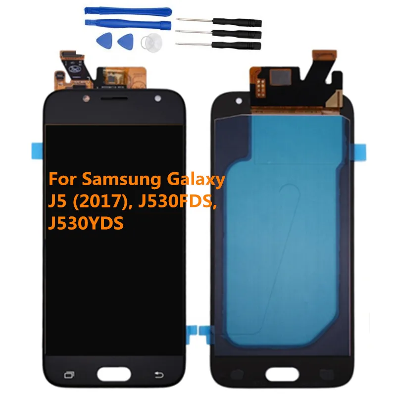 LCD For Samsung Galaxy J5 2017 J530 J530F J530M Phone LCD Screen Display Touch SM-J530F J530N
LCD For Samsung Galaxy J5 2017 J530 J530F J530M Phone LCD Screen Display Touch SM-J530F J530N