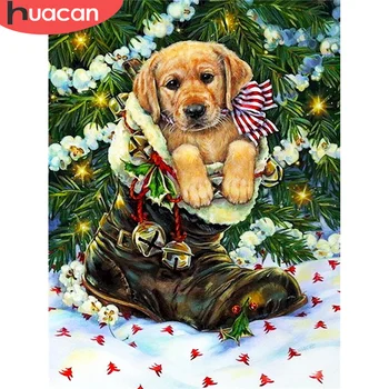HUACAN Full Square/round Diamond Embroidery Dog Diamond Painting Sale Animal Christmas Boot Gift Home Decor
HUACAN Full Square/round Diamond Embroidery Dog Diamond Painting Sale Animal Christmas Boot Gift Home Decor