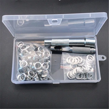 100 Pcs Copper Hole Installation Eyelet Die Tool Leather Craft Used for Buckle Set Luggage Leather Rivet Shoe Hole Buckle
100 Pcs Copper Hole Installation Eyelet Die Tool Leather Craft Used for Buckle Set Luggage Leather Rivet Shoe Hole Buckle