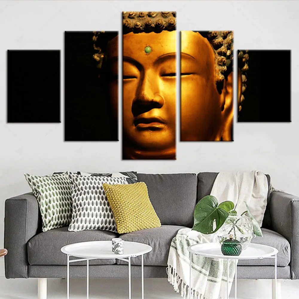 Artsailing Large Bronze Buddha Canvas Wall Print Chinese Style HD 5 Panel Home Living Room Decoration Hanging Paintings Artwork
Artsailing Large Bronze Buddha Canvas Wall Print Chinese Style HD 5 Panel Home Living Room Decoration Hanging Paintings Artwork