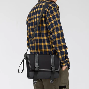 Xiao.p Vintage Men's Single Shoulder Crossbody Bags For Men Messenger Bag High Quality Pu Leather Small Male Handbags Black
Xiao.p Vintage Men's Single Shoulder Crossbody Bags For Men Messenger Bag High Quality Pu Leather Small Male Handbags Black